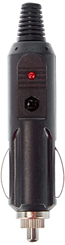 conector mechero con fusible y piloto, ideal para vehículos y dispositivos eléctricos en automóviles.