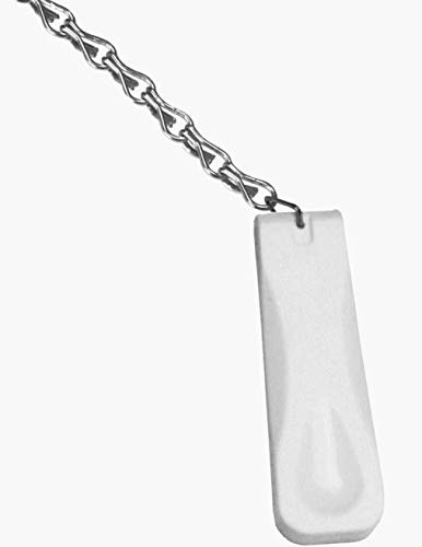 tirador de cisterna plano blanco, diseño moderno, fácil instalación, ideal para baños y sistemas de descarga eficientes.