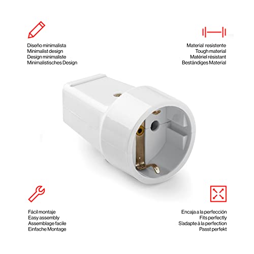 base aérea T.T.L. blanca, con diseño funcional, ideal para organización de espacios y soporte de dispositivos electrónicos.