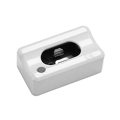 portalámparas retráctil de 1 polo para 2 casquillos, ideal para iluminación de interiores y exteriores.