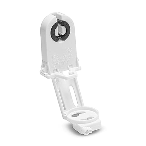 portalámparas para fluorescentes, diseño universal, instalación sencilla, adecuado para diversas lámparas, ideal para iluminación interior.