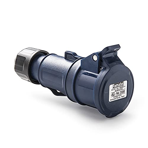  – Base móvil IP44 | 2P+T | 16A | 220-240V | Azul