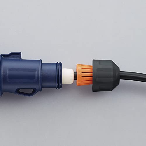  – Base móvil IP44 | 2P+T | 16A | 220-240V | Azul